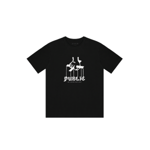 Public FAMILY MAN t-shirt black