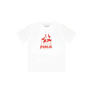 Public FAMILY MAN t-shirt white